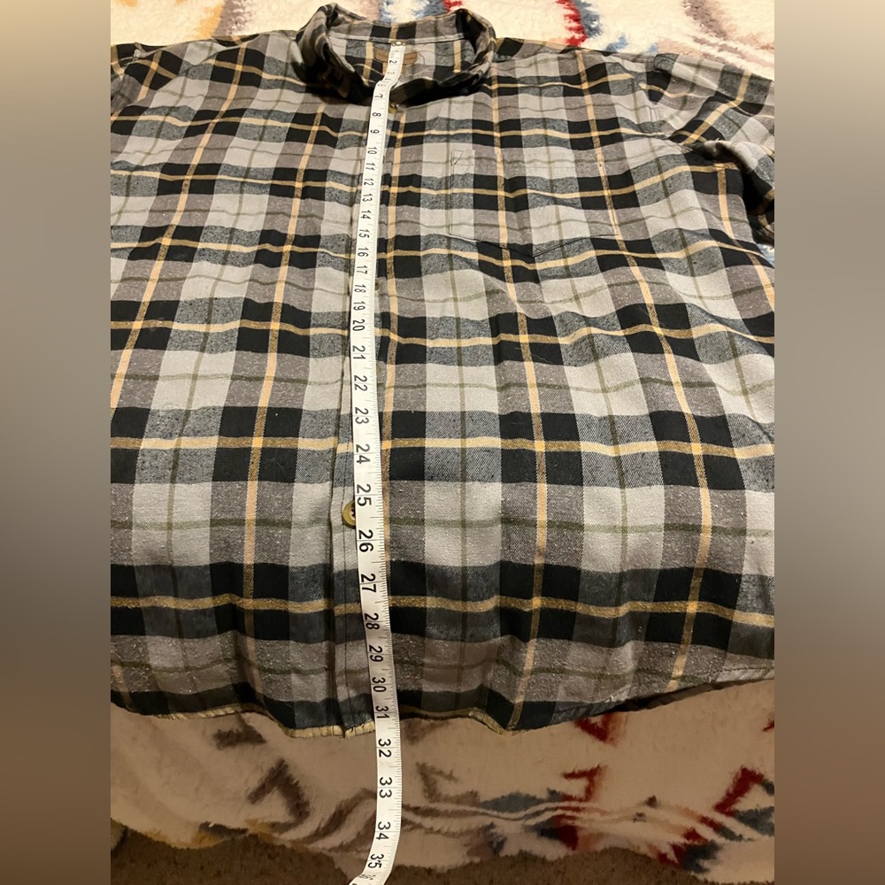 Blue and yellow Rugged Exposure Flannel - Picture 5 of 9